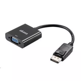 AKASA kabel redukce DisplayPort na VGA (D-SUB), 20cm AKASA kabel redukce DisplayPort na VGA (D-SUB), 20cm