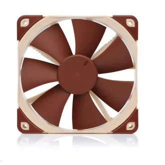 NOCTUA Ventilátor NF-F12-PWM, 120mm, hnědá