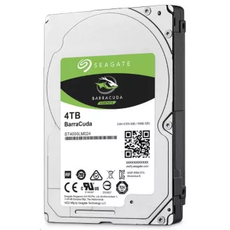 SEAGATE HDD 4TB BARRACUDA, 2.5", SATAIII, 5400 RPM, Cache 128MB, 15mm