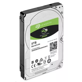 SEAGATE HDD 5TB BARRACUDA, 2.5", SATAIII, 5400RPM, 128MB Cache, 15mm