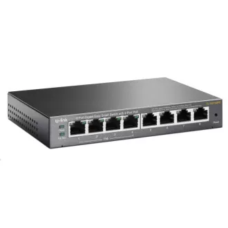 TP-Link Easy Smart switch TL-SG108PE (8xGbE, 4xPoE+, 64W, fanless) TP-Link Easy Smart switch TL-SG108PE (8xGbE, 4xPoE+, 64W, fanless)