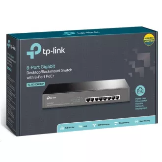 TP-Link switch TL-SG1008 (8xGbE, fanless) TP-Link switch TL-SG1008 (8xGbE, fanless)