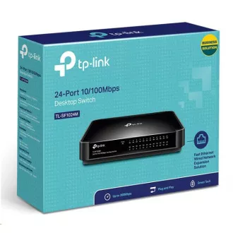 TP-Link switch TL-SF1024M (24x100Mb/s, fanless)