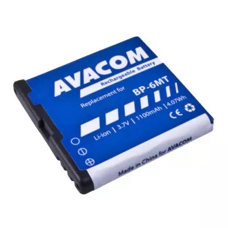 AVACOM baterie do mobilu Nokia E51, N81, N81 8GB, N82, Li-Ion 3, 6V 1100mAh (náhrada BP-6MT)