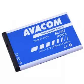 AVACOM baterie do mobilu Nokia 6303, 6730, C5, Li-Ion 3, 7V 1050mAh (náhrada BL-5CT) AVACOM baterie do mobilu Nokia 6303, 6730, C5, Li-Ion 3, 7V 1050mAh (náhrada BL-5CT)