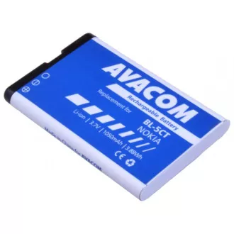 AVACOM baterie do mobilu Nokia 6303, 6730, C5, Li-Ion 3, 7V 1050mAh (náhrada BL-5CT) AVACOM baterie do mobilu Nokia 6303, 6730, C5, Li-Ion 3, 7V 1050mAh (náhrada BL-5CT)