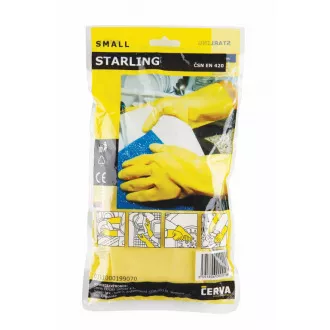STARLING rukavice latexové - S STARLING rukavice latexové - S