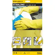 STARLING rukavice latexové L