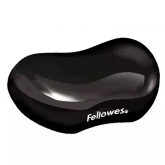 Podložka pod zápěstí Fellowes CRYSTAL gelová černá Podložka pod zápěstí Fellowes CRYSTAL gelová černá