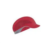 JSP HARDCAP AEROLITE 2,5 cm čepice vyztužená červená