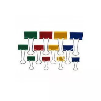 Klip Binder 19mm 12ks barevný Klip Binder 19mm 12ks barevný