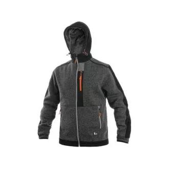 Bunda CXS INDIANAPOLIS, pánská, šedo - černo - oranžová, vel. XL Bunda CXS INDIANAPOLIS, pánská, šedo - černo - oranžová, vel. XL