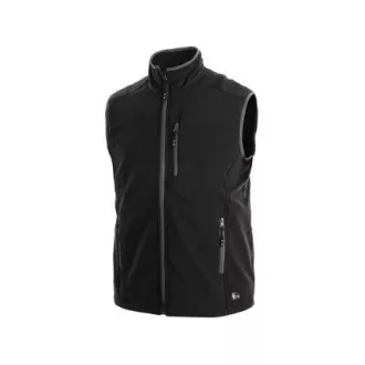 Pánská softshell vesta TOPEKA, černá, vel. 2XL