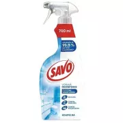 Čistič koupelna dezinfekce vodní kámen Savo 700ml