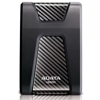 ADATA Externí HDD 2TB 2, 5" USB 3.1 DashDrive Durable HD650, černý (gumový, nárazu odolný) ADATA Externí HDD 2TB 2, 5" USB 3.1 DashDrive Durable HD650, černý (gumový, nárazu odolný)