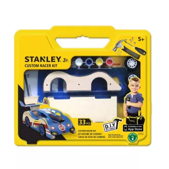 Stanley Jr. OK004-SY Stavebnice, závodní auto, dřevo Stanley Jr. OK004-SY Stavebnice, závodní auto, dřevo