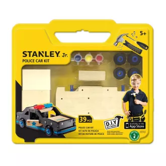 Stanley Jr. OK096-SY Stavebnice, policejní auto, dřevo Stanley Jr. OK096-SY Stavebnice, policejní auto, dřevo