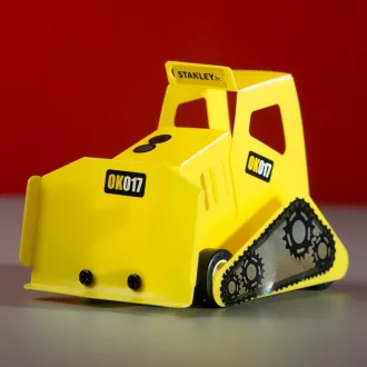 Stanley Jr. OK017-SY Stavebnice, buldozer, dřevo