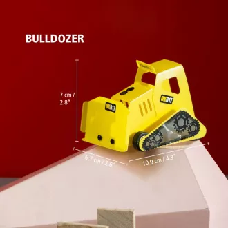 Stanley Jr. OK017-SY Stavebnice, buldozer, dřevo