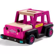 Stanley Jr. K088BUD-SY Stavebnice, terénní auto, dřevo
