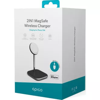 2in1 MagSafe Wireless Charger EPICO 2in1 MagSafe Wireless Charger EPICO