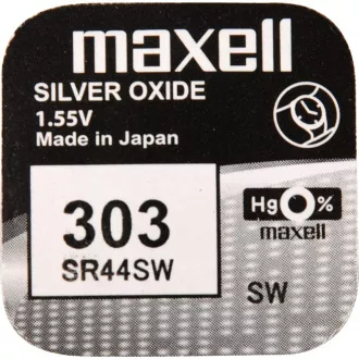 303/SR44SW/V303 1BP Ag MAXELL 303/SR44SW/V303 1BP Ag MAXELL