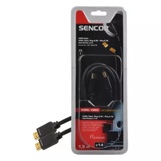 SAV 166-015 HDMI M-M 1,5m v1.4 P SENCOR SAV 166-015 HDMI M-M 1,5m v1.4 P SENCOR