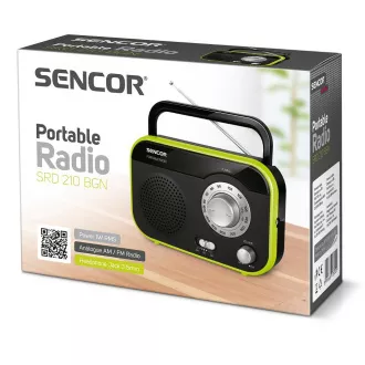 SRD 210 BGN RADIOPŘIJÍMAČ SENCOR SRD 210 BGN RADIOPŘIJÍMAČ SENCOR