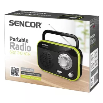 SRD 210 BGN RADIOPŘIJÍMAČ SENCOR SRD 210 BGN RADIOPŘIJÍMAČ SENCOR