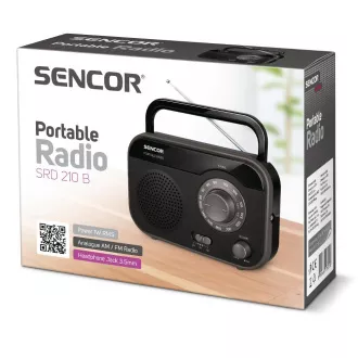 SRD 210 B RADIOPŘIJÍMAČ SENCOR SRD 210 B RADIOPŘIJÍMAČ SENCOR