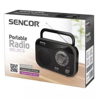 SRD 210 B RADIOPŘIJÍMAČ SENCOR SRD 210 B RADIOPŘIJÍMAČ SENCOR