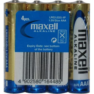 LR03 4S AAA Alk MAXELL LR03 4S AAA Alk MAXELL
