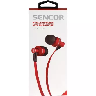 SEP 300 MIC RED  MET SLUCHÁTKA SENCOR