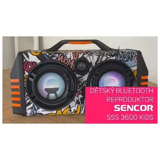 SSS 3600 KIDS BT SPEAKER SENCOR SSS 3600 KIDS BT SPEAKER SENCOR