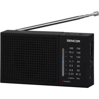 SRD 1800 FM/AM PŘENOSNÉ RÁDIO SENCOR SRD 1800 FM/AM PŘENOSNÉ RÁDIO SENCOR