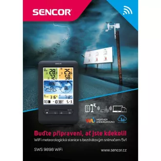 SWS 9898 WiFi METEOSTANICE PROF. SENCOR SWS 9898 WiFi METEOSTANICE PROF. SENCOR