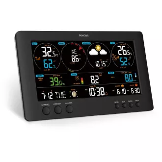 SWS 12500 WiFi METEOSTANICE PRO. SENCOR SWS 12500 WiFi METEOSTANICE PRO. SENCOR