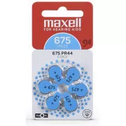 AZ675/PR44 ZINK AIR 6PK MAXELL