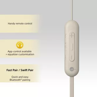 WIC100C.CE7 šedá sluchátka Sony WIC100C.CE7 šedá sluchátka Sony