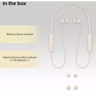 WIC100C.CE7 šedá sluchátka Sony WIC100C.CE7 šedá sluchátka Sony