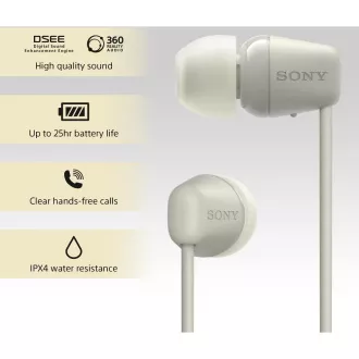 WIC100C.CE7 šedá sluchátka Sony WIC100C.CE7 šedá sluchátka Sony