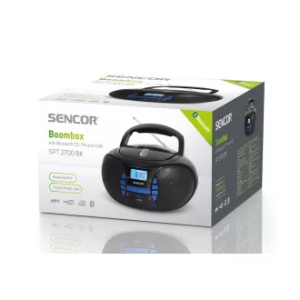 SPT 2700 WH S CD/MP3/USB/BT SENCOR SPT 2700 WH S CD/MP3/USB/BT SENCOR