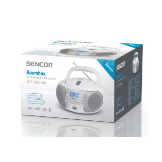 SPT 2700 WH S CD/MP3/USB/BT SENCOR SPT 2700 WH S CD/MP3/USB/BT SENCOR
