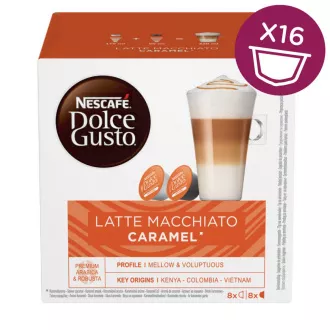 DOLCE G.LATMACH.CARAMEL KAP. 16K NESCAFÉ DOLCE G.LATMACH.CARAMEL KAP. 16K NESCAFÉ