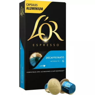 NESPRESSO DECAFFENAITO KAPSLE 10ks LOR