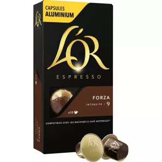 NESPRESSO FORZA KAPSLE 10ks LOR NESPRESSO FORZA KAPSLE 10ks LOR