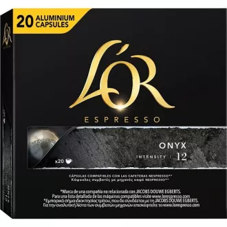 NESPRESSO ONYX KAPSLE 10ks LOR