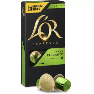 NESPRESSO LUNGO ELEGANTE KAPSLE 10ks LOR NESPRESSO LUNGO ELEGANTE KAPSLE 10ks LOR
