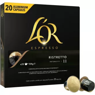 NESPRESSO RISTRETTO KAPSLE 20ks LOR NESPRESSO RISTRETTO KAPSLE 20ks LOR