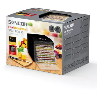 SFD 6600BK Sušička ovoce SENCOR SFD 6600BK Sušička ovoce SENCOR